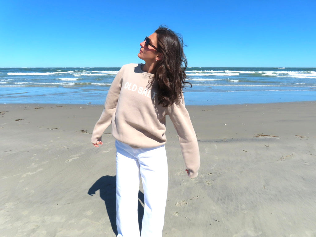 Old Salt Sweater Beige