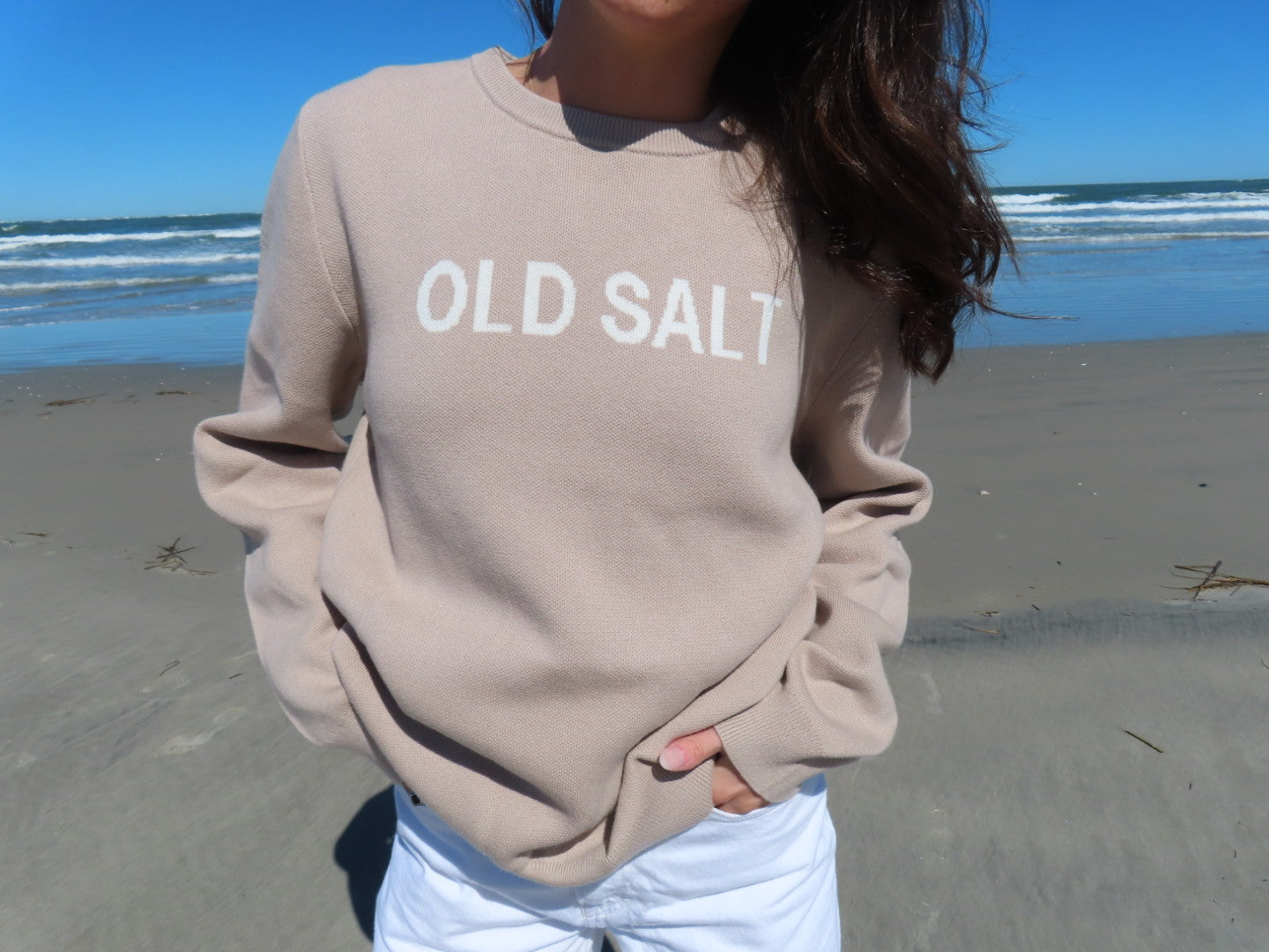 Old Salt Sweater Beige
